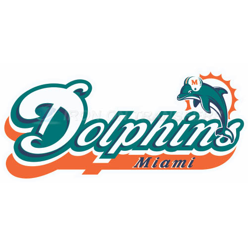 Miami Dolphins Iron-on Stickers (Heat Transfers)NO.581
